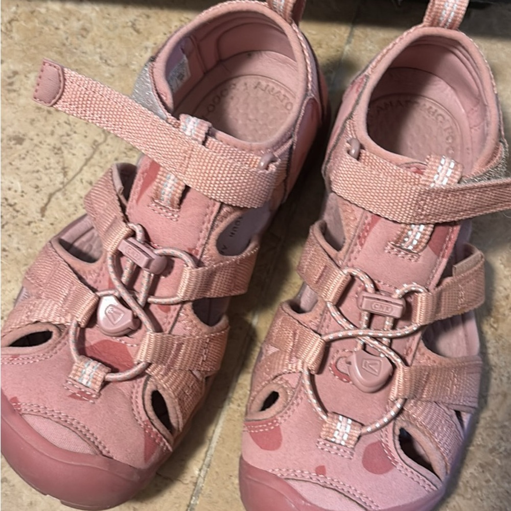 Kids Pink Keen Sandals